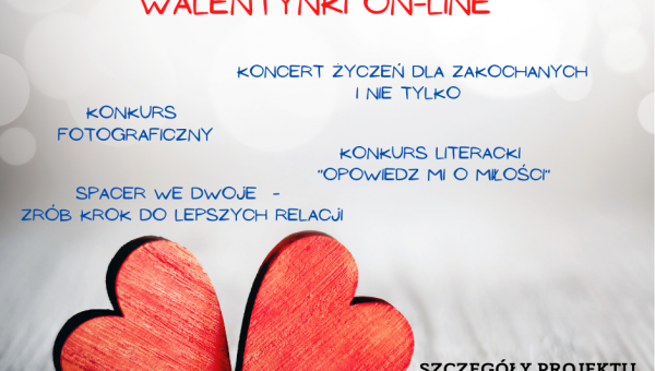 Walentynki on-line w Bursie Szkolnej w Starym Sączu